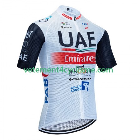 Homme Maillot vélo Uae Emirates 2023